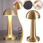 Lampe De Table Led Sans Fil - Rechargeable - 3 Modes D'éclairage Avec Interrupteur Tactile - Portable