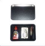 Coffret Briquet De Luxe Métallique 3D Avec Filtre à Cigarette à Tabac Réutilisable Et Recharge De Liquide - Bombe – Image 8