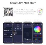 Bande Néon Flexible - DC 5V - WiFi - Bluetooth - Télécommande - IP67 - Étanche - pour Jardin et Décoration Intérieure - 5M – Image 6