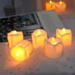 Lot De 10 Bougies Électrique Led Sans Flamme avec piles – Image 7