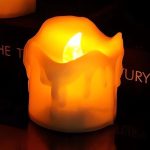 Lot De 10 Bougies Électrique Led Sans Flamme avec piles – Image 6
