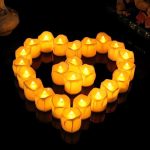 Lot De 10 Bougies Électrique Led Sans Flamme avec piles – Image 4