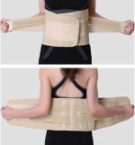 Ceinture De Soutien Lombaire – Avec Doubles Sangles Réglables – Soulagement Des Douleurs Dans Le Bas Du Dos – Soutien Lombaire De La Taille – Correcteur De Posture – Image 4