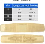 Ceinture De Soutien Lombaire – Avec Doubles Sangles Réglables – Soulagement Des Douleurs Dans Le Bas Du Dos – Soutien Lombaire De La Taille – Correcteur De Posture – Image 6