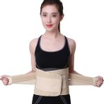 Ceinture De Soutien Lombaire – Avec Doubles Sangles Réglables – Soulagement Des Douleurs Dans Le Bas Du Dos – Soutien Lombaire De La Taille – Correcteur De Posture