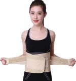 Ceinture De Soutien Lombaire – Avec Doubles Sangles Réglables – Soulagement Des Douleurs Dans Le Bas Du Dos – Soutien Lombaire De La Taille – Correcteur De Posture