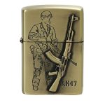 Coffret Briquet De Luxe Métallique 3D Avec Filtre à Cigarette à Tabac Réutilisable Et Recharge De Liquide – Image 2