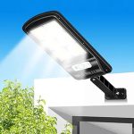 Lampadaire Solaire Extérieur - avec 3 Modes d'Éclairage - Télécommande - Détecteur de Mouvement - Étanche – Image 7