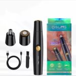 Tondeuse Nez Électrique 2en1 - Rasage Automatique - Lavable et Nettoyable - Pour Homme et Femme