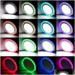 Plafonnier Encastrable LED RGB 16 Couleurs Avec Télécommande – Image 2