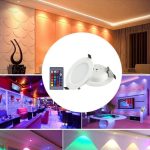Plafonnier Encastrable LED RGB 16 Couleurs Avec Télécommande – Image 6