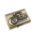 Coffret Briquet De Luxe Métallique 3D Avec Filtre à Cigarette à Tabac Réutilisable Et Recharge De Liquide – Image 10