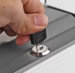 Coffre-Fort Créatif En Forme Livre - Avec 2 Clés -18×11.5×5.5 cm - Bleu – Image 4