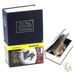 Coffre-Fort Créatif En Forme Livre - Avec 2 Clés -18×11.5×5.5 cm - Bleu