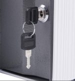 Coffre-Fort Créatif En Forme Livre - Avec 2 Clés -18×11.5×5.5 cm - Bleu – Image 3