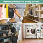 Coffre-Fort Créatif En Forme Livre - Avec 2 Clés -18×11.5×5.5 cm - Noir – Image 3