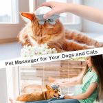 Masseur De Cuir Chevelu Sans Fil 3 en 1 Avec 96 Contacts en Silicone - 3 Modes de Pétrissage - Étanche IPX6 - Rechargeable - Blanc – Image 9