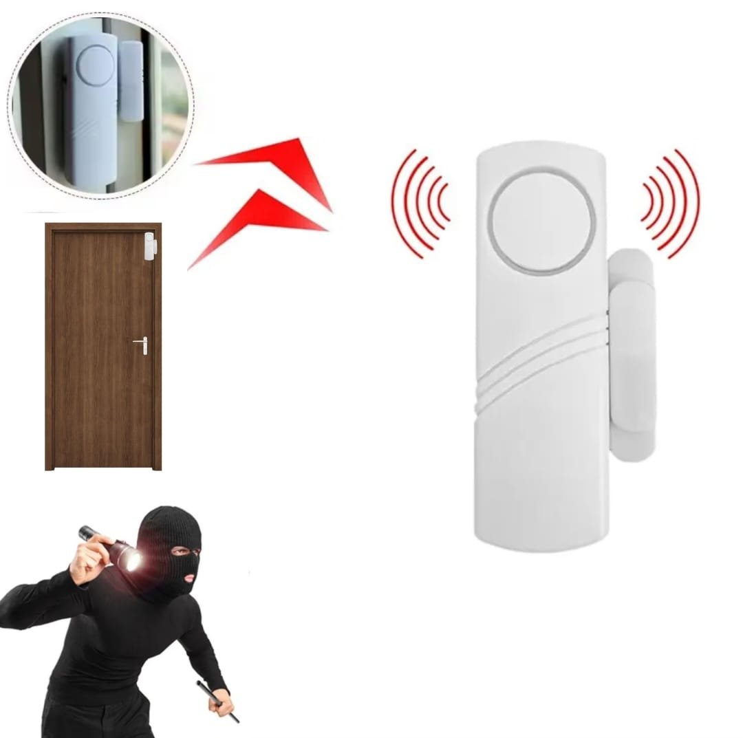 IMG-20250222-WA0010.jpg Arc-en-ciel Magnétique Sans Fil - Porte Fenêtre - Capteur D'alarme Antivol Alarme Domestique – Image 1