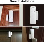Pack De 3 Capteur D'alarme D'ouverture De Porte et de Fenêtre Sans Fil - Magnétique - Antivol - Protection Domestique – Image 13