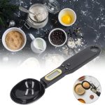 Cuillère Balance Électronique De Précision Sigitale De 0.1 à 500G - Avec Piles - Noir
