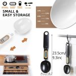 Cuillère Balance Électronique De Précision Sigitale De 0.1 à 500G - Avec Piles - Noir – Image 10