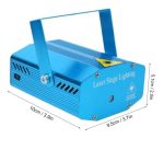 Lumières Laser LED - Disco DJ - Lumières De Fête - Mini Flash Automatique RG LED - Multicouleur - BL – Image 7