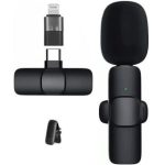 Microphone Sans Fil K9 À Réduction De Bruit Pour iPhone – Double USB-C Pour L'enregistrement Vidéo & Streaming en Direct