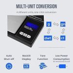 Balance De Précision Numérique – Pour Bijoux & cuisine – 0.01 a 200g – Noir – Image 3