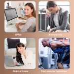 Mini Masseur Portable – Masseur Corporel Personnel – Pour Soulager la Douleur et Détendre Les Tissus Profonds - Rose – Image 6