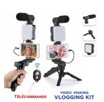 Kit De Vlogging Téléphonique - Trépied - Micro - Projecteur – Image 8