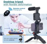 Kit De Vlogging Téléphonique - Trépied - Micro - Projecteur – Image 9