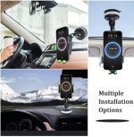 Support De Téléphone Pour Pare-Brise De Voiture - Ventouse - Support De Téléphone Pour Tableau De Bord De Voiture – Image 9