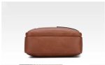Sacs en Cuir Pour Hommes - Luxueux et à La Mode - Multi-Poches - Marron – Image 3