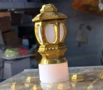 Lot de 10 Lanternes LED Ramadan Dorées - Décoration Festive - Piles - Intérieure & Extérieure – Image 5