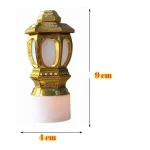 Lot de 10 Lanternes LED Ramadan Dorées - Décoration Festive - Piles - Intérieure & Extérieure – Image 6