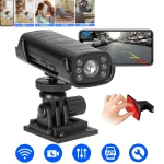 Caméra Arrière - Détection Vocale - Connectivité Wi-Fi - Haute Résolution 1080P - Grand Angle De Vision