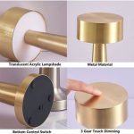 Lampe De Table Led Sans Fil - Rechargeable - 3 Modes D'éclairage Avec Interrupteur Tactile - Portable – Image 5