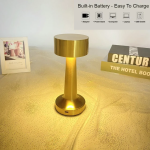 Lampe De Table Led Sans Fil - Rechargeable - 3 Modes D'éclairage Avec Interrupteur Tactile - Portable – Image 4