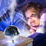 Lumière D'astronomie Spatiale - Humidificateur D'air - Lumière Ambiance Colorée - Aquarelle - Projection D'étoiles - USB