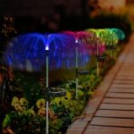 Lot De 2 Lampes De Jardin à Énergie Solaire – 7 Couleurs Changeantes – Étanches – Image 10