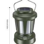 Lanterne De Camping Solaire Portable - LED - 3 Modes D'éclairage - Étanche - Rechargeable – Image 7