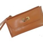 Portefeuille Femme - Cuir Cire Huile - Porte Multi Cartes - Porte Monnaie et 2 Porte Billets - Marron