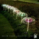 Lot De 2 Lampes De Jardin à Énergie Solaire – 7 Couleurs Changeantes – Étanches – Image 7