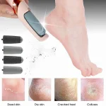 Lime À Pied Electrique - Rechargeable - Étanche - Dissolvant De Callosités De Peau Morte – Image 11