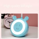Lampe De Bureau Pour Enfants Mignonne - Design Lapin - Veilleuse LED - Rechargeable - 3 Modes - Bleu – Image 2