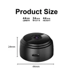 Mini Caméra De Surveillance intelligente - Sans Fil - Détection De Mouvement - Moniteur à Distance D'Application - Avec Support Magnétique 360° – Image 9