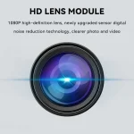 Mini Caméra De Surveillance intelligente - Sans Fil - Détection De Mouvement - Moniteur à Distance D'Application - Avec Support Magnétique 360° – Image 8