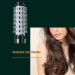 Brosse Pour Sécher Les Cheveux - 5 × 1 Multifonctions - Coiffantes Lissantes et Adoucissantes - Vert – Image 7