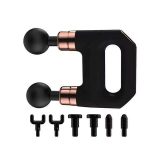 Pistolet de Massage Électrique Professionnel - Rechargeable - Thérapie Efficace – 7 Vitesse - 4 Tête – Image 6