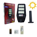 Lampe Solaire - 100 W - Étanche - Télécommande